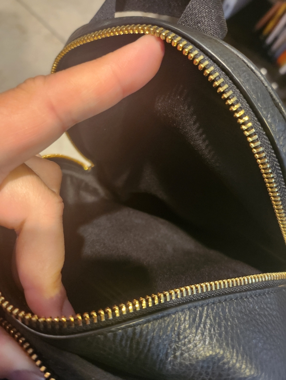 Coach leather Mini Court Backpack - Picture 7 of 10